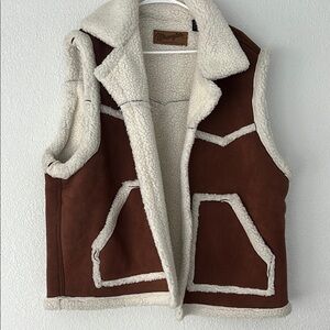 Wrangler Off-White Sherpa Jacket